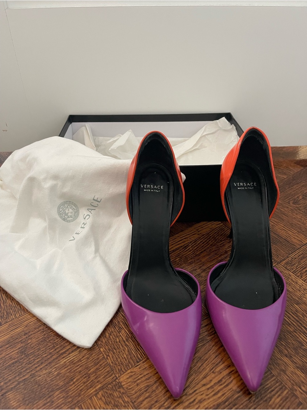 Versace Women’s Pointed- Toe Pumps